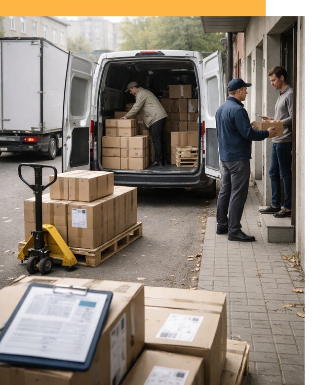 Доставка грузов от двери до двери с таможней от 46373 руб.