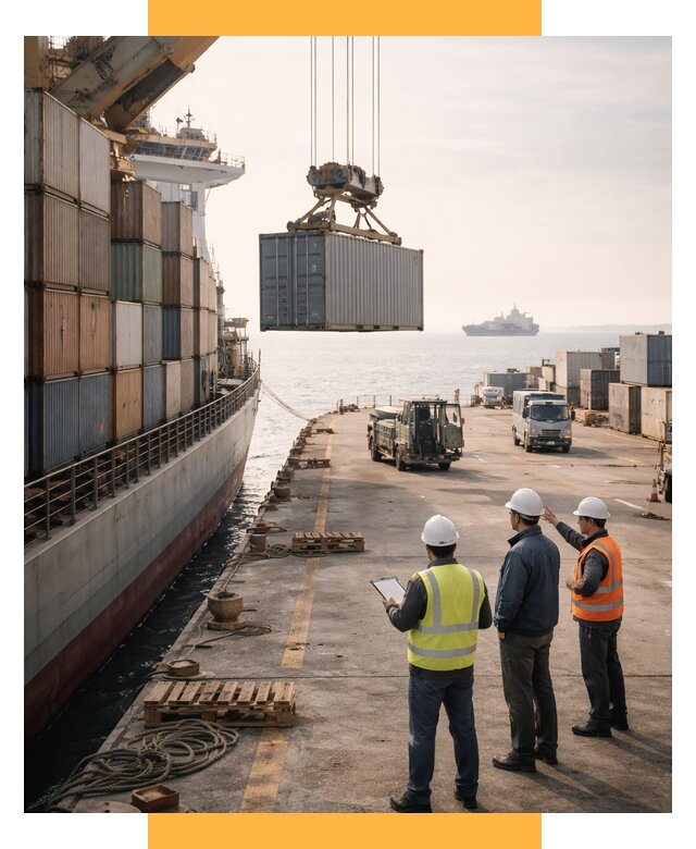 Морские перевозки грузов по миру от 46373 р. | СетСервис-Слк