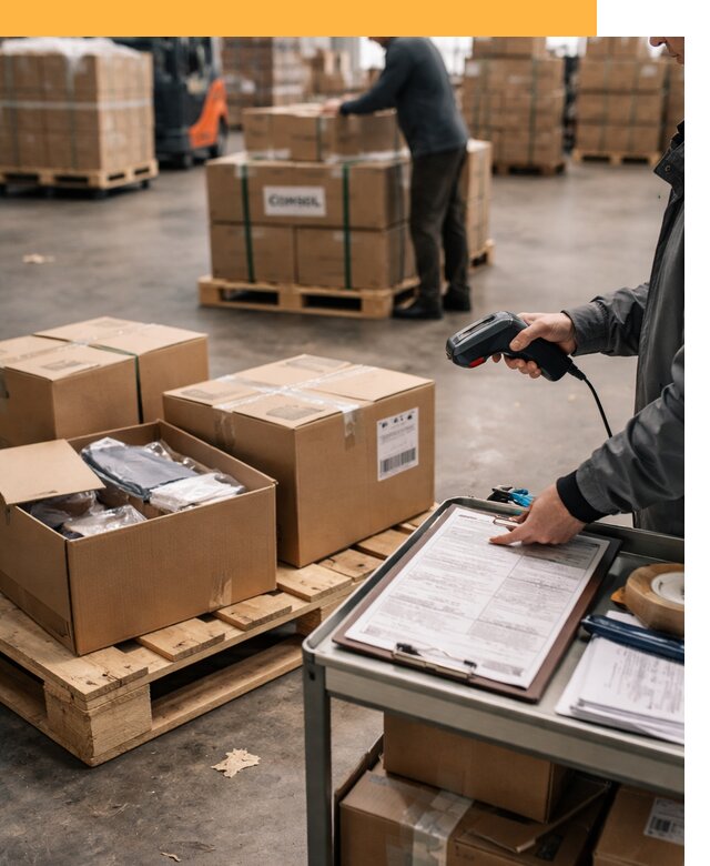 Сборные грузы из Китая: доставка, склад и таможня от 18549