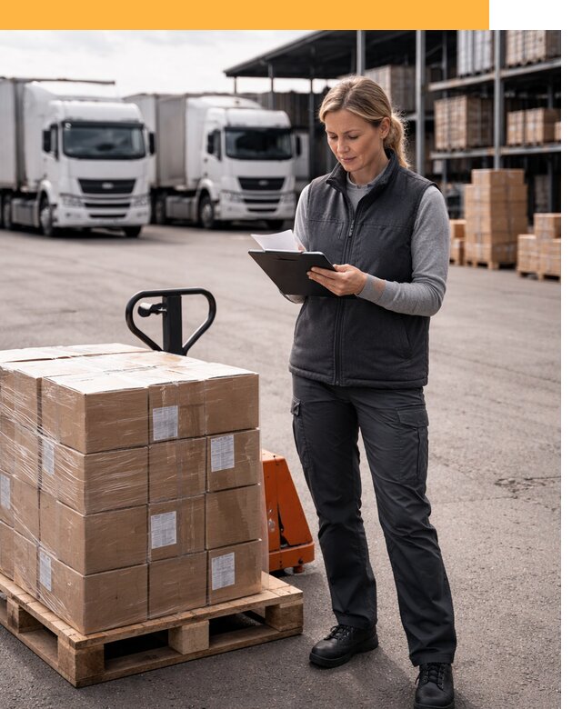 Доставка грузов из Европы к дверям клиента от 12366 руб