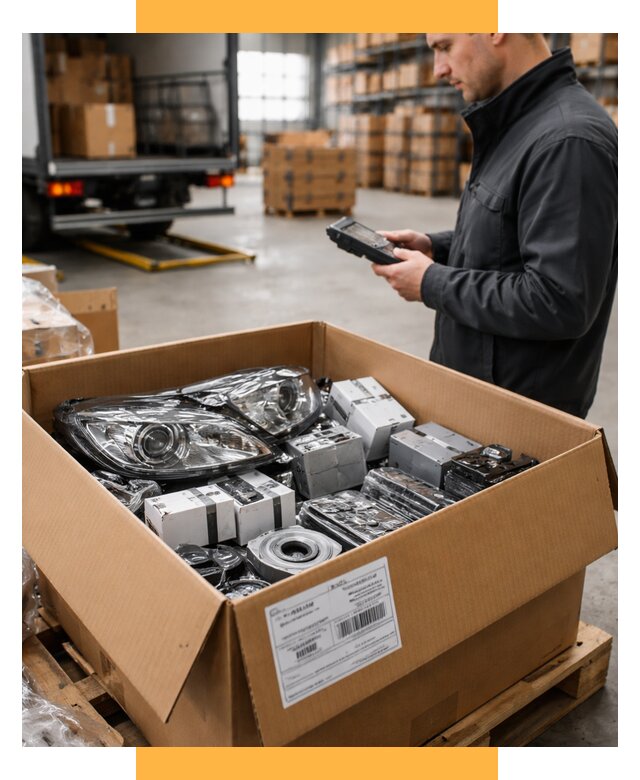 Доставка автозапчастей из Европы под ключ от 12881 р. | СетСервис-Слк