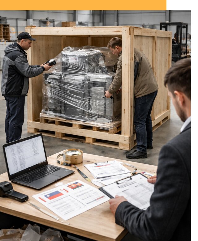 Доставка промышленного оборудования из США от 66983 руб