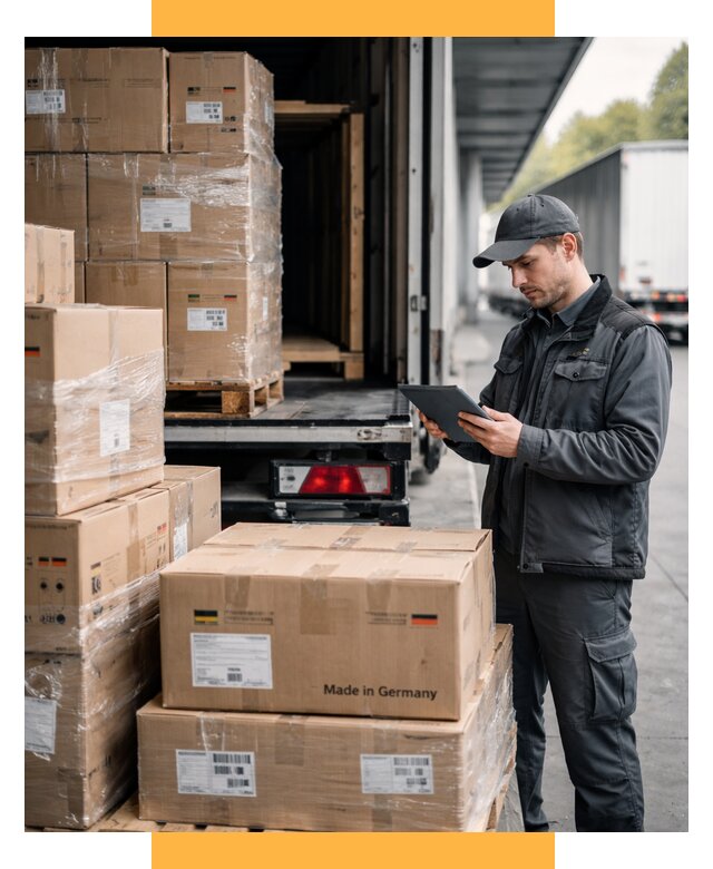 Доставка грузов из Германии от 46373 р. быстро - СетСервис-Слк