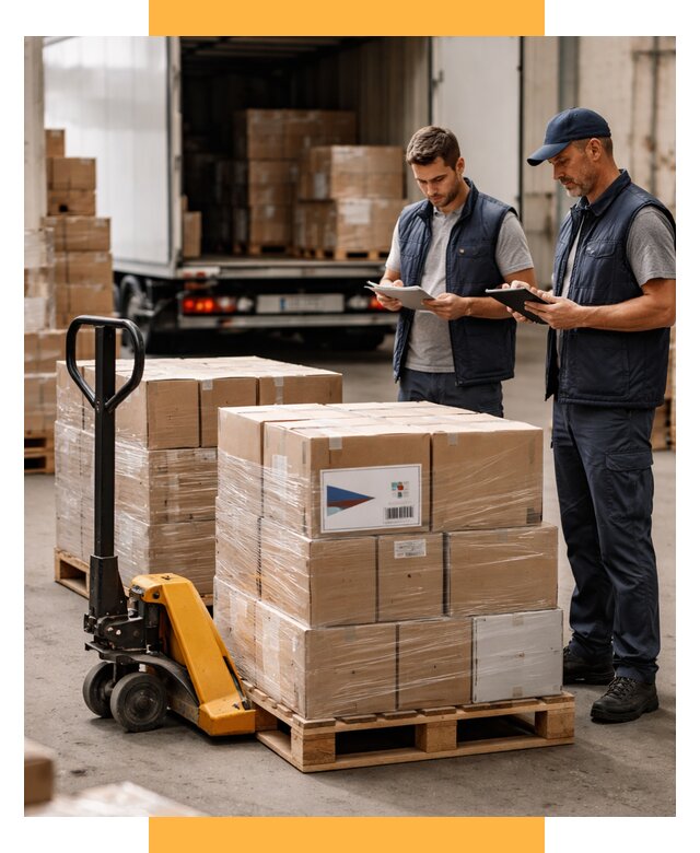 Доставка грузов из Чехии в Россию от 36068 р. | СетСервис-Слк