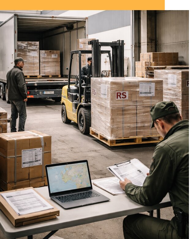 Доставка грузов в Сербию от 46373 руб, международные перевозки