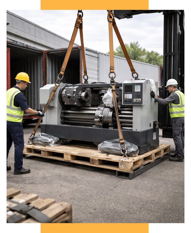 Перевозка станков и таможня от 61830 р. | СетСервис-Слк логистика