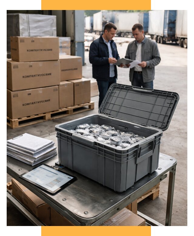 Перевозка комплектующих из Китая от 6698 р. | СетСервис-Слк