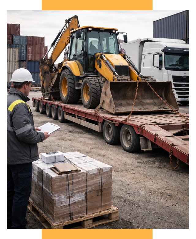 Международная перевозка спецтехники от 46373 р., СетСервис-Слк