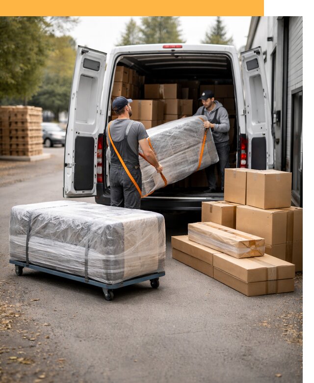 Перевозка мебели по России и за рубеж с таможней от 7729