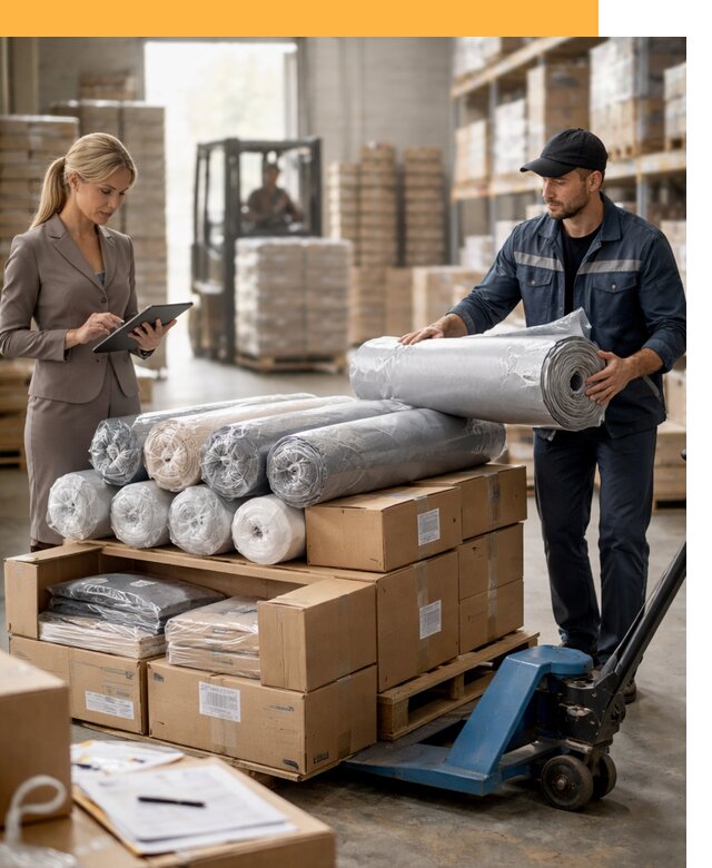 Перевозка текстиля по миру от 15458 руб. с таможней и страхованием