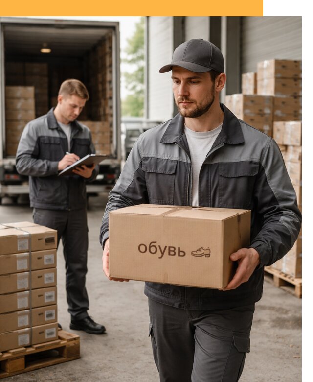 Международная перевозка обуви с таможенным оформлением от 4637