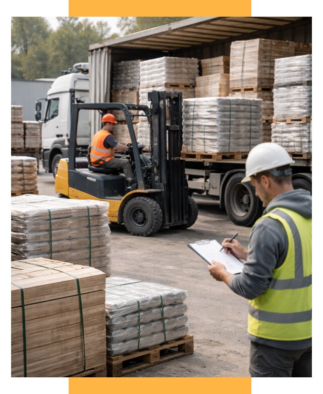 Перевозка строительных материалов от 5668 р. | СетСервис-Слк