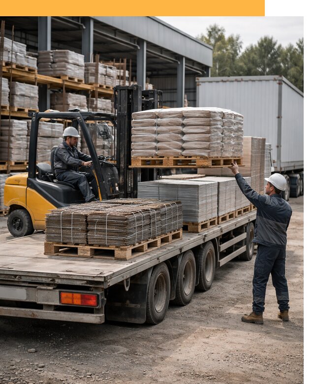 Перевозка строительных материалов по миру от 5668 руб