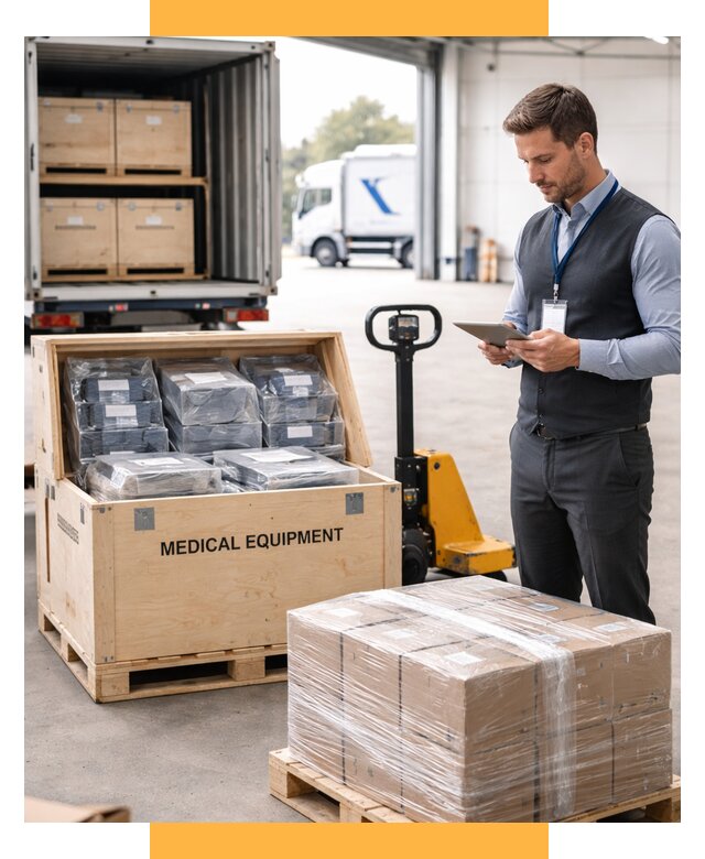 Перевозка медицинского оборудования от 15458 р. в СетСервис-Слк