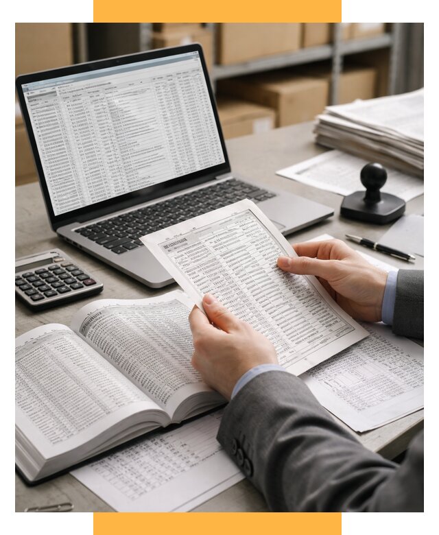 Подбор и проверка кода ТН ВЭД от 2576 р. - СетСервис-Слк