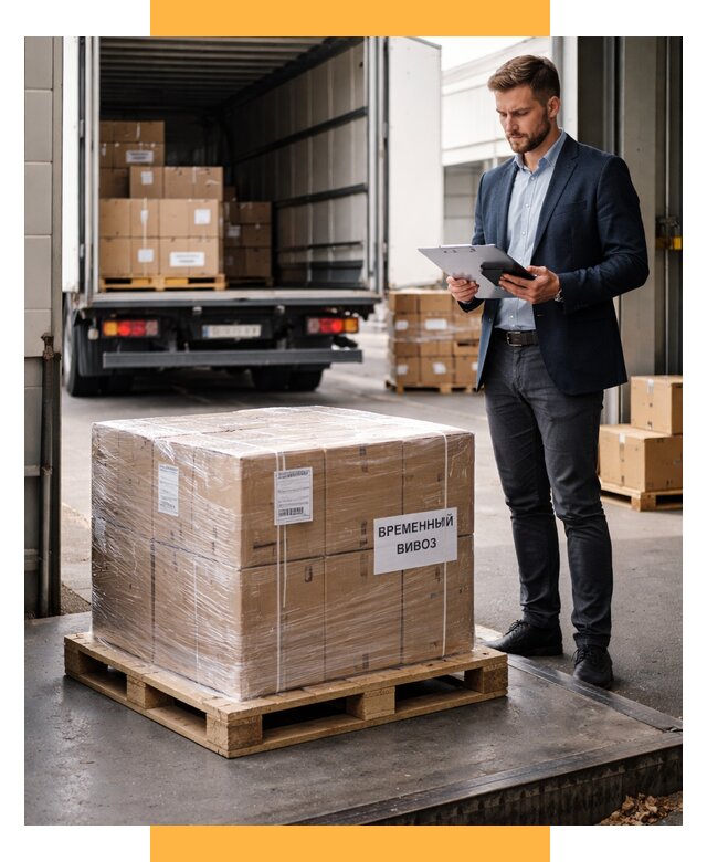 Временный вывоз товаров под ключ от 8244 р. | СетСервис-Слк