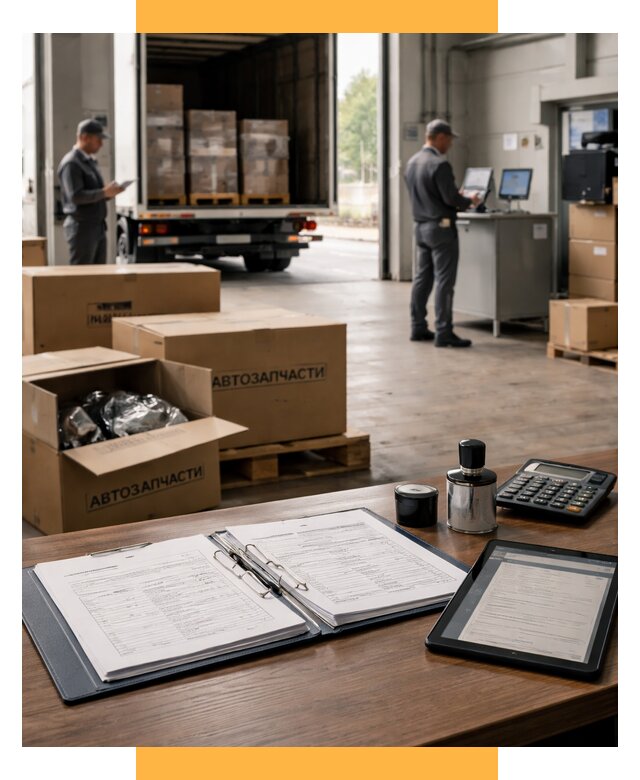 Таможенное оформление автозапчастей под ключ от 8759 р., СетСервис-Слк