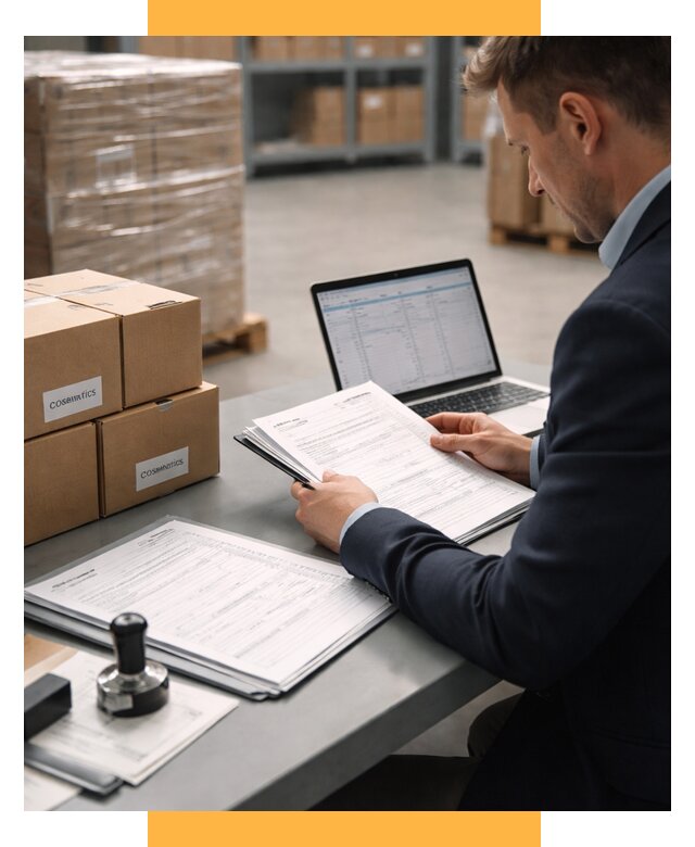Таможенное оформление косметики под ключ от 7729 р. | СетСервис-Слк