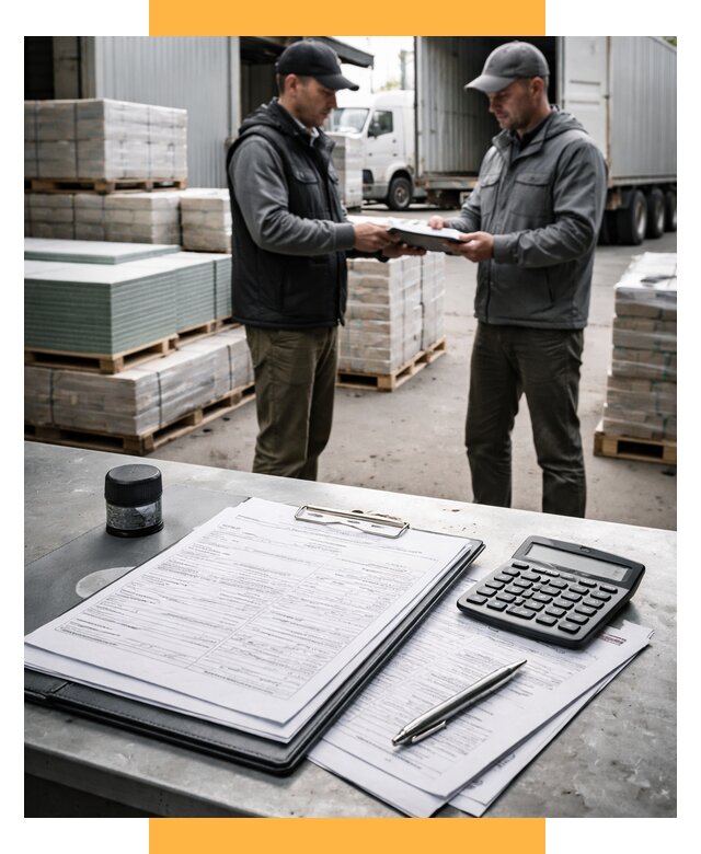 Таможенное оформление стройматериалов от 8759 р. | СетСервис-Слк